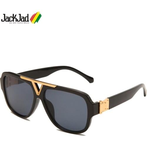 JackJad 2020 Fashion Cool Square Shield Style Millionaires Sunglasses Vintage Pop Brand Design Sun Glasses Oculos De Sol 20226