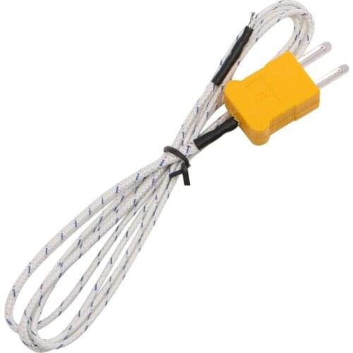 Fiberglass Thermocouple K type 0-400C , fast delivery