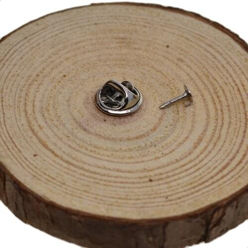 100x Butterfly Clutch Tie Tacks Pin Back Replacement Blank Pins Craft Making