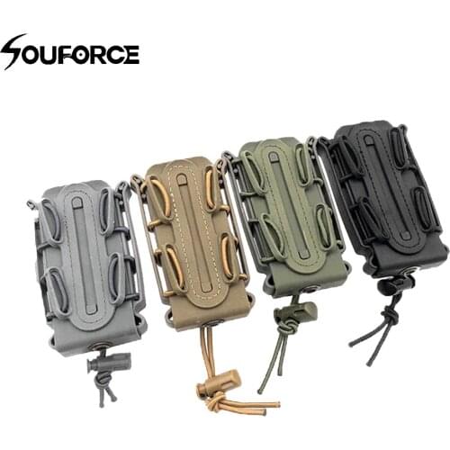 4 Color Optional 9mm Molle Pistol Mag Military Magazine Pouch Holster for Outdoor Archery Shoting and Hunting Accessories