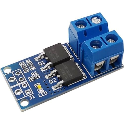 5Pcs/Lot 15A 400W MOS FET Trigger Switch Drive Module DC 5-36V PWM Voltage Regulator Control Panel Electronic Module for Arduino
