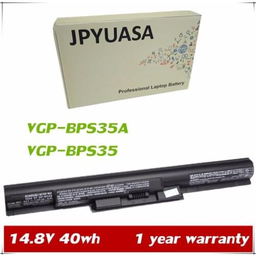7XINbox 14.8V 40wh VGP-BPS35A VGP-BPS35 BPS35A Laptop Battery For Sony Vaio 14E 15E SVF1521A2E SVF15217SC 152A24T SVF14212SN