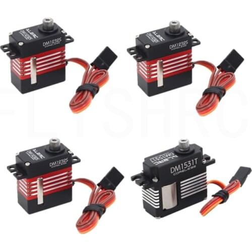ALZRC- 3Pieces DM1232S+1Piece DM1531T Medium Digital Metal Servo Fit 450 465 380 420 Helicopter