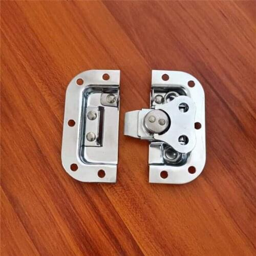 Middle padlock Butterfly buckle With spring lock Standard aviation box lock hardware accessories Padlock in blank