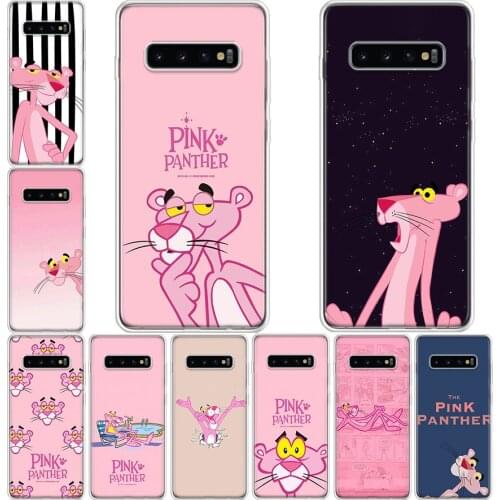 Pink panther Phone Case For Samsung Galaxy A71 A70 A51 A50 A41 A40 A30 A21 A10 A01 A90 A20S A20E A10S M30S A6 A7 A8 A9Plus Cover