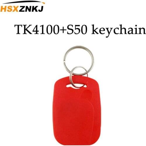 10/lots Read-only Tag NFC Key Multi-frequency RFID 125khz Em4100 Tk4100 Chip + 13.56mhz Frequency Ic S50 Access Card
