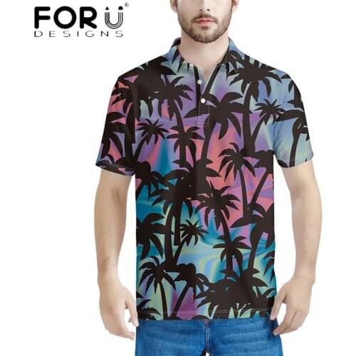 FORUDESIGNS Mens Polos