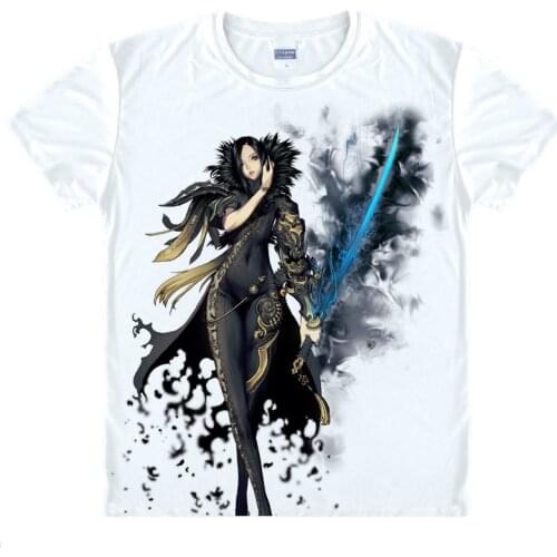 Blade Soul T-shirts kawaii Japanese Anime t-shirt Manga Shirt Cute Cartoon Pohwaran Jin Seo Yeon Cosplay shirts 41271180112 13