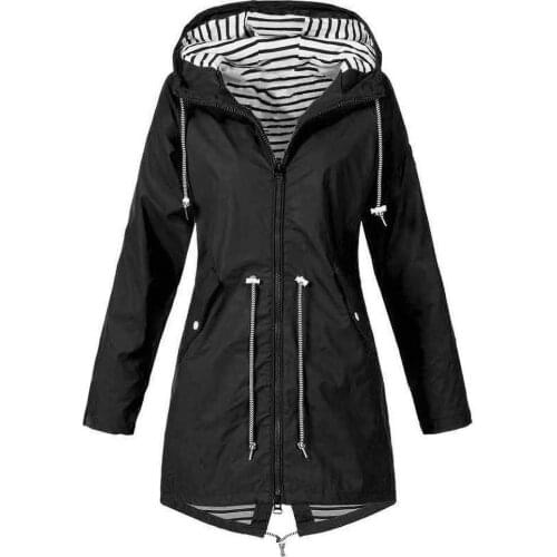 ITFABS Women's Raincoats With A Hood