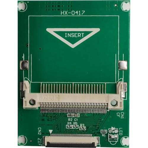 Memory Card to ZIF/CE Adapter SSD HDD Adapter Card Hot sale 1.8-inch 50-Pin Compact Flash CF