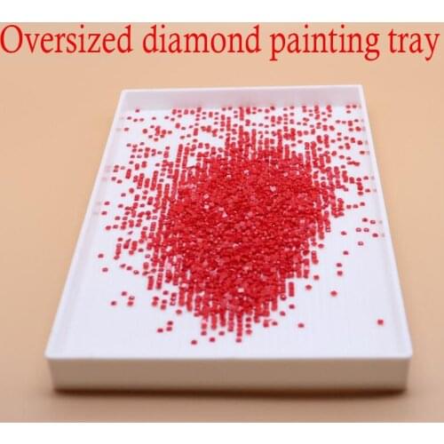 5D Diamond Painting Tools Oversized diamond painting tray Diamond Painting Tools Accessories Point Drill Rhinestones Mosaic DIY