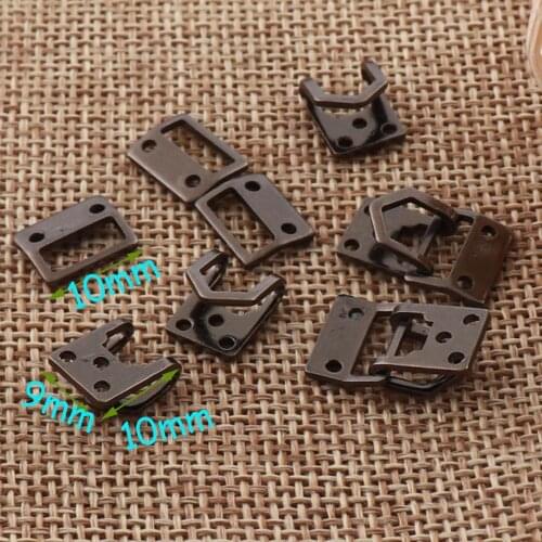 100set Black hook eye clasp clothing sewing hook Metal Hook and Eye Set hook and eye hook and eye clasp