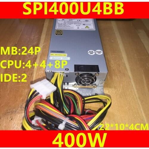 New Original PC PSU For FSP 1U 400W Power Supply SPI400U4BB FSP400-601UG