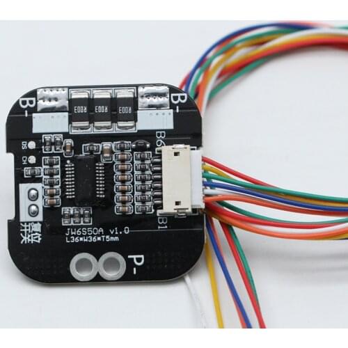 10pcs wholesale 6S 50A 24V Lithium Protection Board For 6 Pack 18650 PCB BMS Li-ion Battery Cell Module