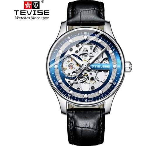 Luxury Brand Business Mens Watches Luminous Automatic Mechanical Watch Leather StrapWaterproof relogio masculino 2021