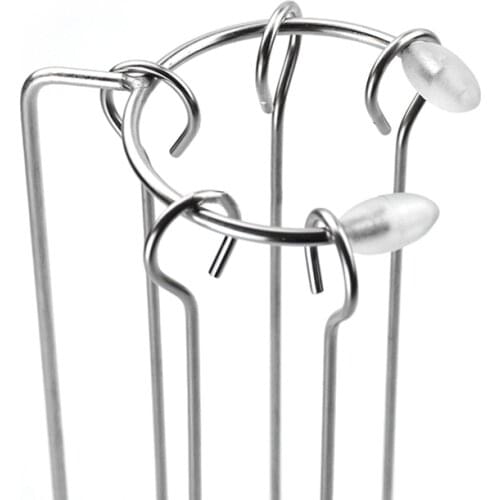 Stainless Steel BBQ Skewers Needle Rack Grill Holder For Camping Gathering Party Roasting Babecue Tools Accessories