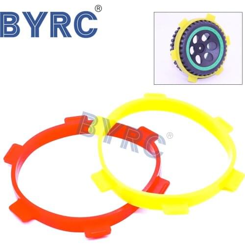 1PC Rubber Tire Mounting Glue Bands Diameter 85mm for RC Parts 1/8 Buggy 1/10 Short Course Truck Accessories Tools Red Yellow