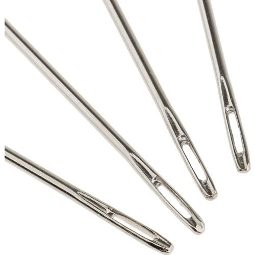 4 Specs Assorted Sizes Hand Sewing Darning Needles Set Repair Thread Stitching Tool