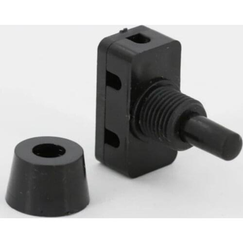 Horizontal 2 Pin Latching On/Off Push Button Canopy Switch AC 250V 3A Cpmde