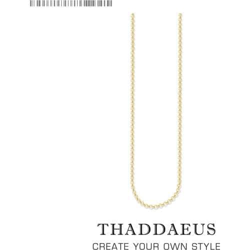 Round Belcher Chain Necklace,2017 Brand New Strand Fashion Jewelry Europe Style Gold Bijoux Gift For Men Women