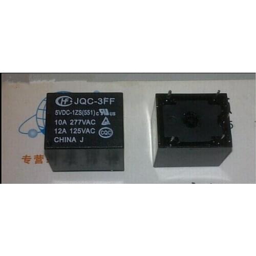 HOT NEW JQC-3FF 5VDC-1ZS JQC-3FF-5VDC-1ZS JQC-3FF-005-1ZS JQC-3FF 005-1ZS T73 5VDC 5V RELAY DIP5
