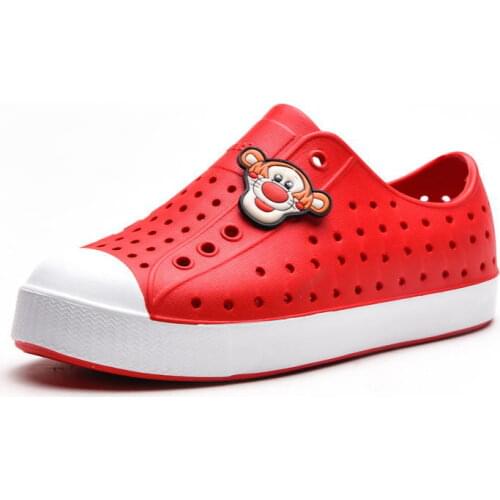 New Summer Boys Girls Garden Clogs EVA Slip-On Sneaker Unisex Lightweight Kids Water Shoes Flat Outdoor Beach Sandals for Child