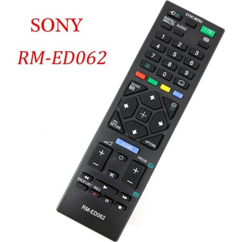 New Remote Control For SONY Smart LCD LED TV RM-ED062 RMED062 KDL-40R470A KDL-46R470A KDL-46R473A KDL-40R485B Fernbedienung