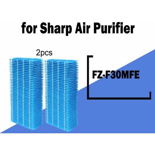 Replacement FZ-F30MFE Humidifier Filter for Sharp KC-F30E Air Purifier 2Pcs