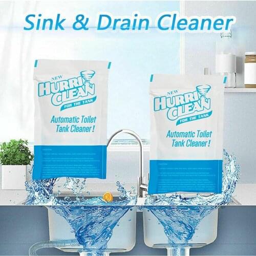 5Pcs Powerful Sink Drain Cleaner Pipe Dredging Agent Kitchen Sink Drain Cleaner Pipe Clogging Bathroom Toilet Sewer Dredge Agent