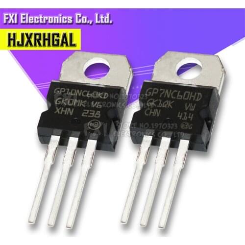 5pcs/lot STGP10NC60KD 10A600V IGBT GP10NC60KD original authentic