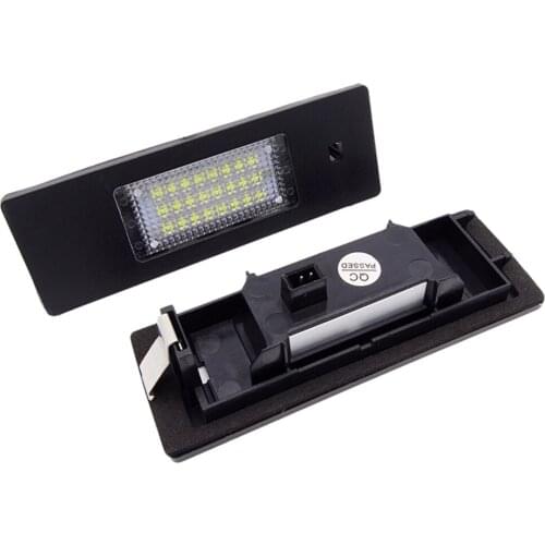 Car Led Number License Plate Light For BMW 1 6 Z Series E81 E87 F20 F21 E63 E64 M6 F06 F12 F13 E85 E86 Z4 Kit Canbus Error Free