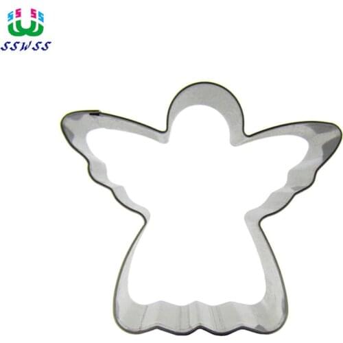 Angel Shape Cake Decorating Fondant Cutters Tool,28 G Truth,Goodness and Beauty Cake Biscuit Baking Molds,Direct Selling