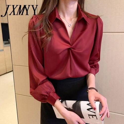 Женские шифоновые рубашки JXMYY China At AliExpress