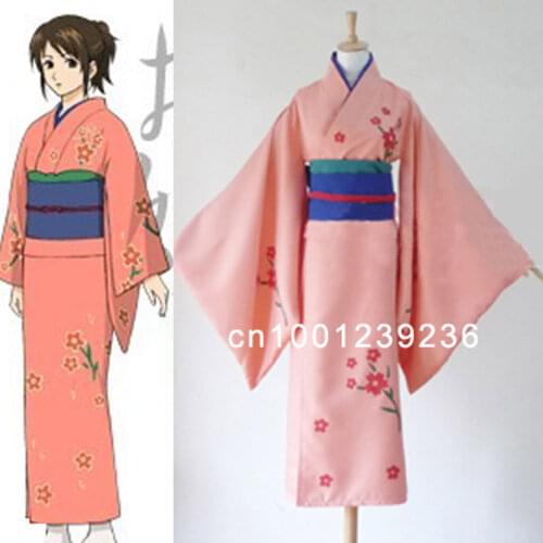Gintama Silver Soul Shimura Tae Cosplay Costume AnySize