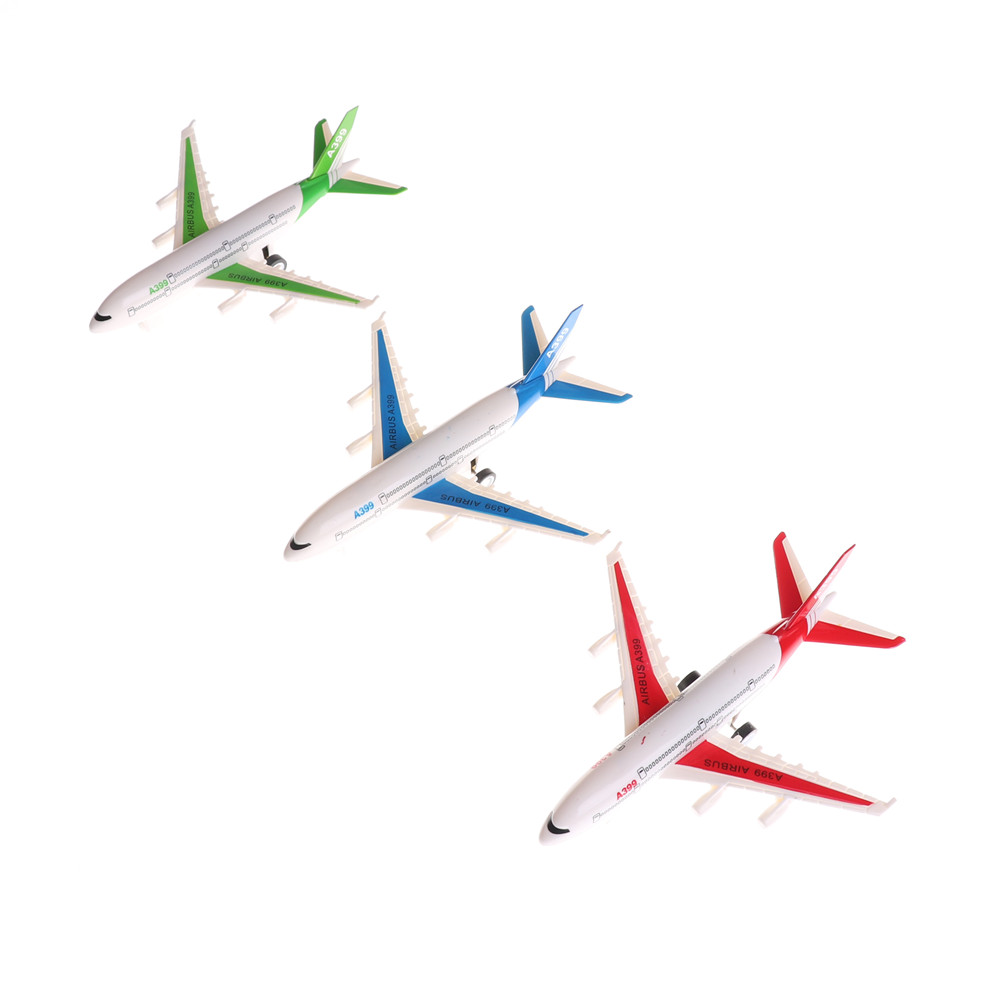 1pc Air Bus Model Kids Children Fashing Airliner Passenger Plane Toy Passenger Model Hot Sale