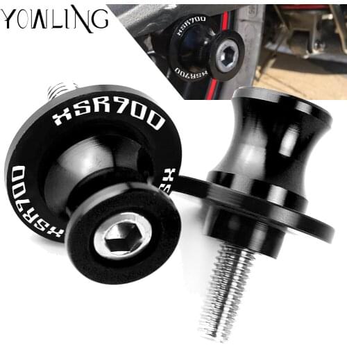 Motorcycle Accessories Swingarm Spools slider M6 stand screws For YAMAHA XSR 900 XSR900 ABS 2014 2015 2016 2017 2018