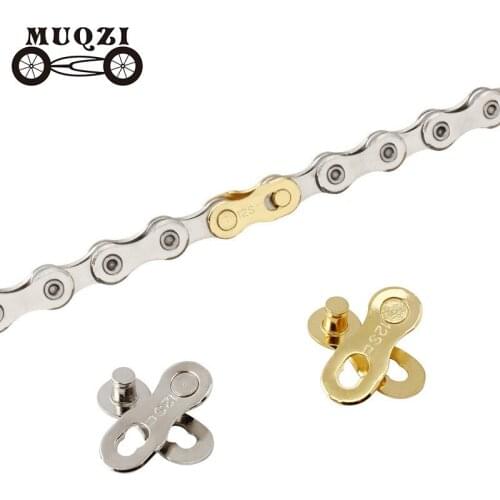 MUQZI 12 speed Chain magic Buckle bicycle Quick release buckle Mountain road folding bicycle Connector Accessories