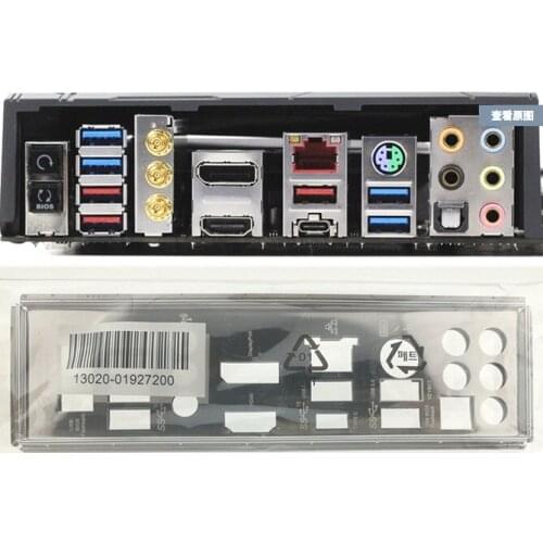 New I/O shield back plate of motherboard for MAXIMUS VIII EXTREME just shield backplate Free shipping