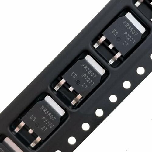 20pcs/lot original genuine patch IRFR3607TRPBF TO-252 MOS fet n-channel 75V 80A