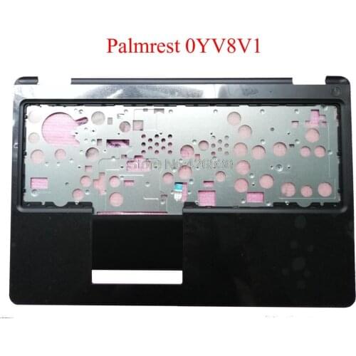 Laptop Palmrest For DELL For Latitude E5550 5550 P37F 0R24DK R24DK 0YV8V1 YV8V1 AP13M000B00 with Touchpad black Upper Case new