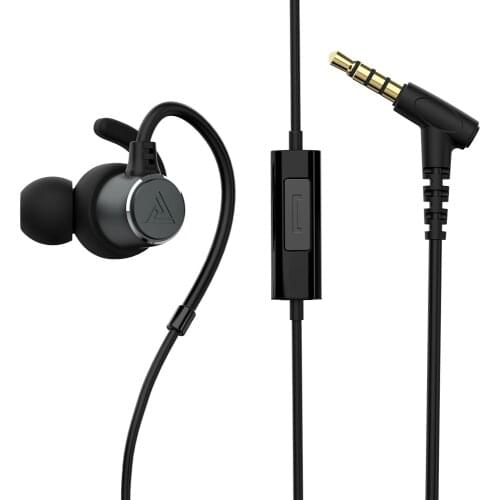 QKZ SK4 HiFi Wired Earphone Dual-Dynamic Quad-Core Speaker 3.5mm In-ear Earbuds with Microphone Sports Music Earphones