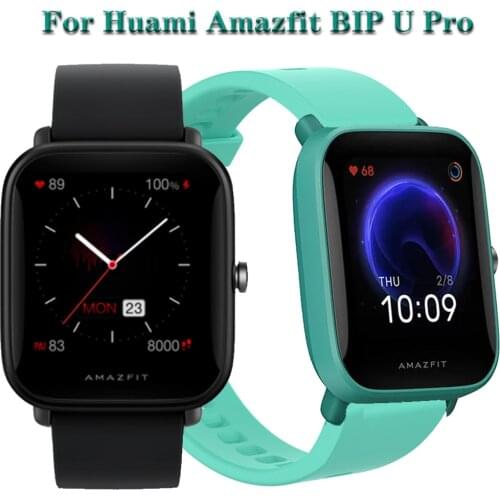 For Huami Amazfit Bip U Pro Strap /Bip Lite/S/POP Quick Release 20mm Watch Band Silicone Watchbands Bracelet correa amazfit bip