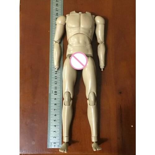 SH05 CALTEK 1:6 Scale Nude Male Body Figure Narrow Shoulder Muscle Man Soldier Model Accessory for 12" Action Figure Doll Toys