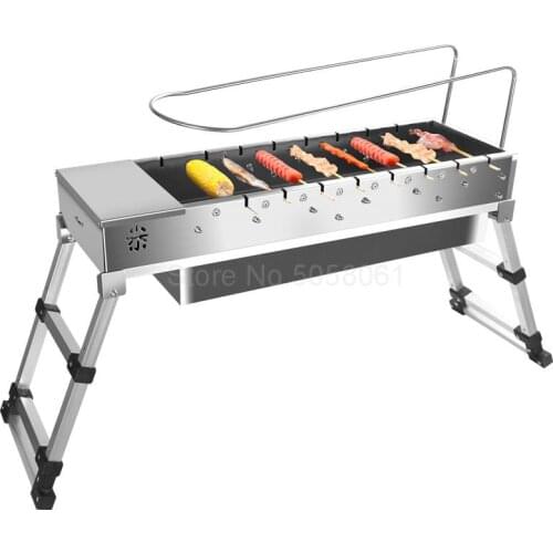 Outdoor automatic barbecue artifact flip barbecue field charcoal barbecue home electric rotating buffet string bar