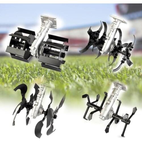 Universal Fit Farmer Tools Brush Cutter Accessory Grass Weeder Soil loosener Digging Wheel Track Scarifier Tiller Cultivators