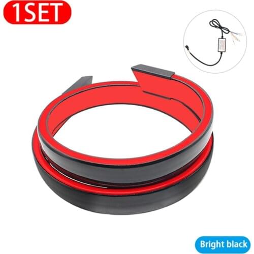 Universal Led Spoiler for Car Trunk Lip Spoiler Rear Tail Wing for BMW Peugeot Tesla POLO Mazda Passat Carbon