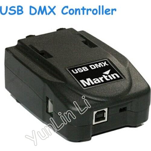 USB DMX Controller Light Console Stage Lighting Software USB Stage Light Controller Supports Multiple USB-DMX Decoding TP-D17