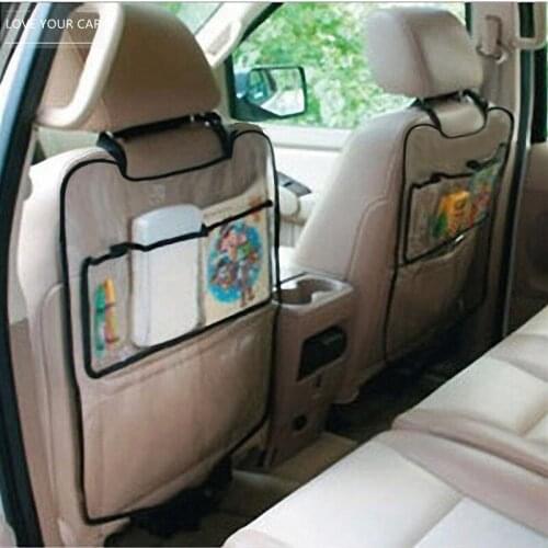 Waterproof Protection Car Children Seat Anti-Kick Seat Back Covers Stain-Resistant Protection From Dirt Mud Scratches