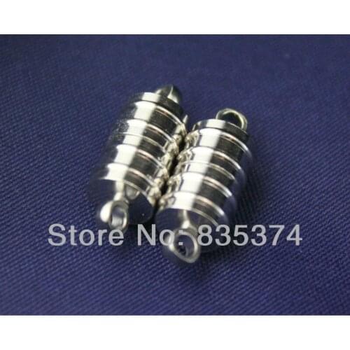 HIGH QUALITY 50pcs stripe Copper Magnetic Clasp 20*8mm