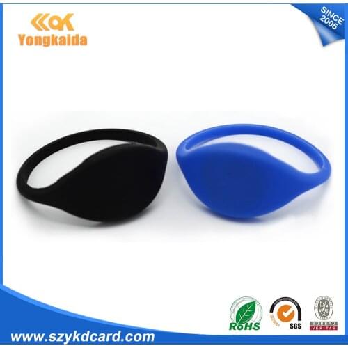 YongKaiDa 500pcs/lot TK4100/EM4100 id card oblate bracelet 125Khz fitbit flex wristband